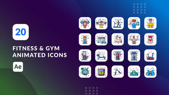 Fitness and Gym - VideoHive 39924974