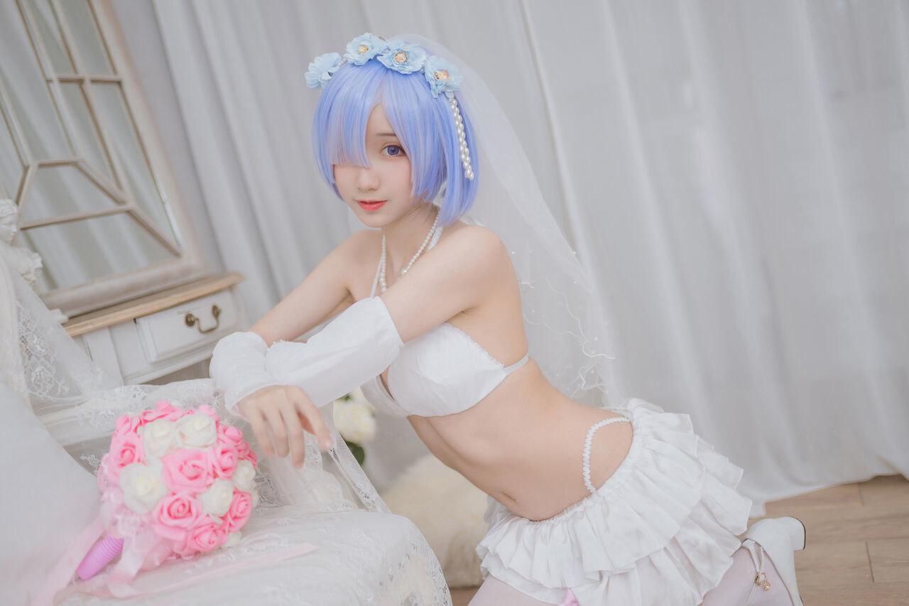 [木绵绵OwO] 蕾姆婚纱