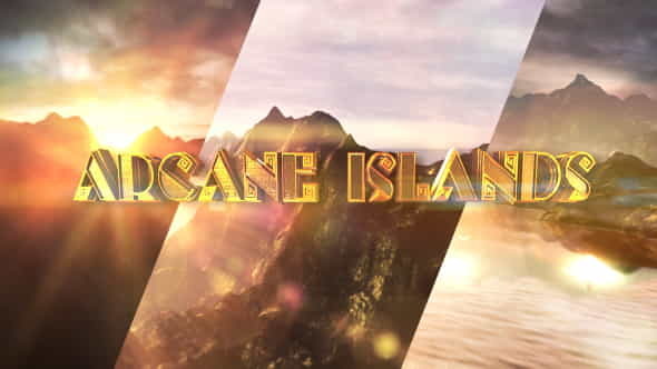 Arcane Islands Logo - VideoHive 15638178