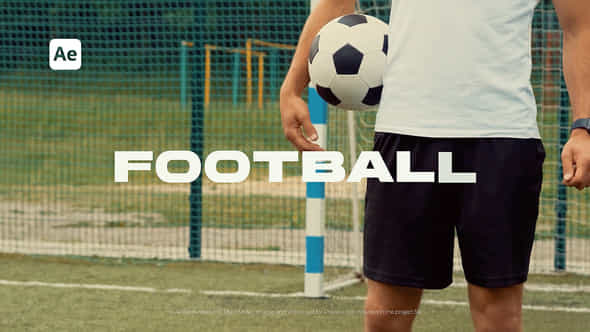 Football Sports Opener Soccer Opener - VideoHive 55730181