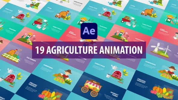 Agriculture Animation | After Effects - VideoHive 31482679