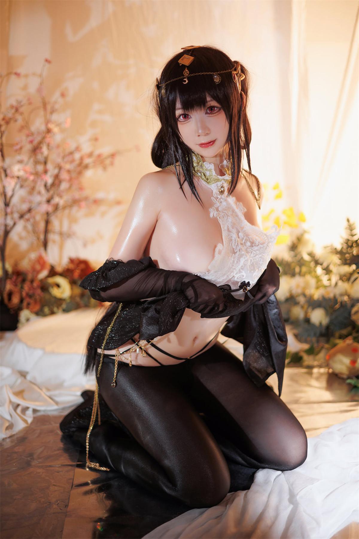 Cosplay 樱落酱w 碧蓝航线 镇海潋滟水色(22)