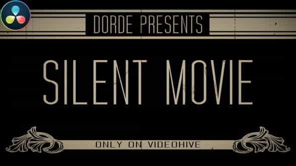 Silent Movie (Davinci Resolve) - VideoHive 33866545