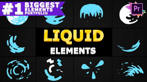 Liquid Circles | Premiere Pro - VideoHive 28475775