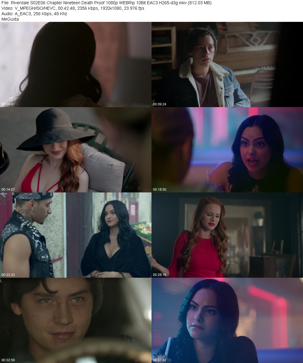 Riverdale S02E06 Chapter Nineteen Death Proof 1080p WEBRip 10Bit EAC3 H265-d3g