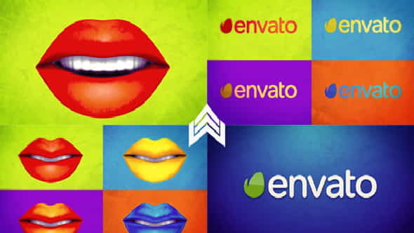 Warhol Lips Opener - VideoHive 20360186