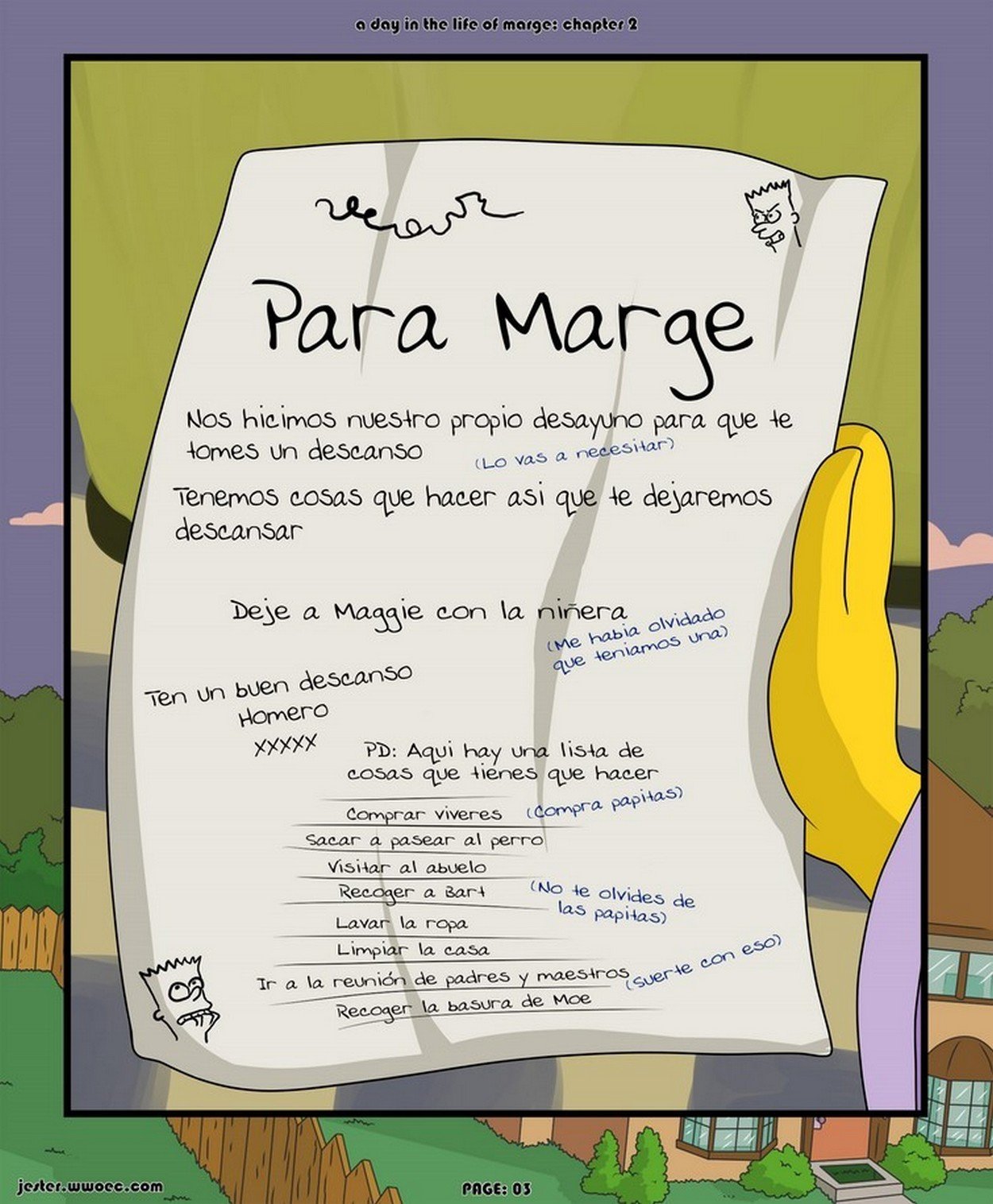 Un Dia en la Vida de Marge Simpsons - 2