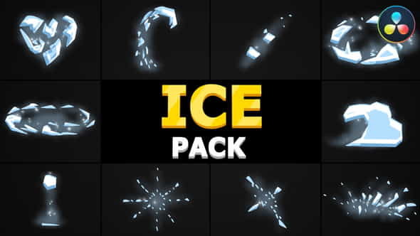 Cartoon Ice Pack | DaVinci - VideoHive 35834425
