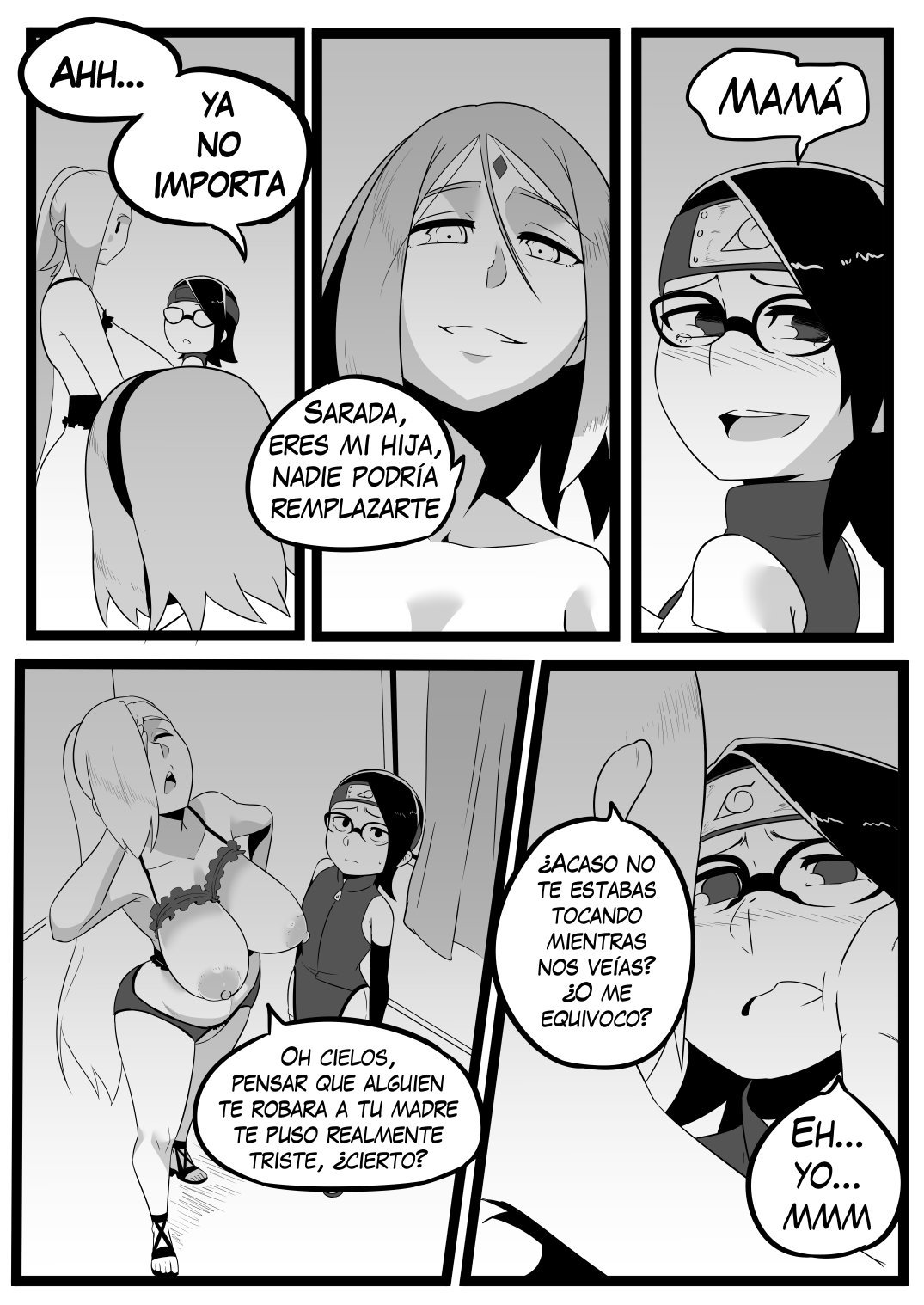 [Ukaya Masaru] Immoral Mother III [Spanish] [Special Scanlation]