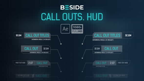 Call Outs HUD - VideoHive 23163543