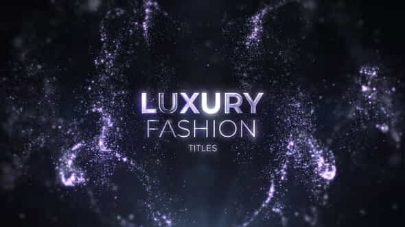 Luxury Fashion Titles - VideoHive 40370202