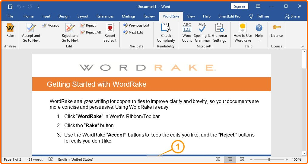 WordRake 5.0.11212.01