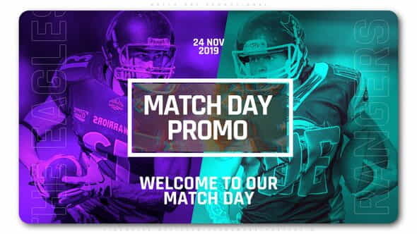 Match Day Promotional - VideoHive 25036786