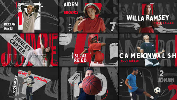Dynamic Freeze Frame Sports - VideoHive 59408288