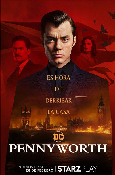 Pennyworth: Season 2 (2021) 1080p AMZN /Starzplay WEB-DL Dual Latino-Inglés [Subt.Esp] (Drama, Interés general)