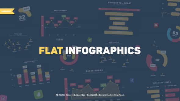 Flat Design Infographics - VideoHive 19610712
