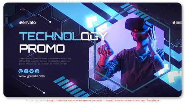 Technology Corporate Promo - VideoHive 32398518