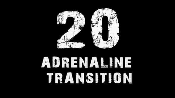 20 Adrenaline Transitions - VideoHive 38768616