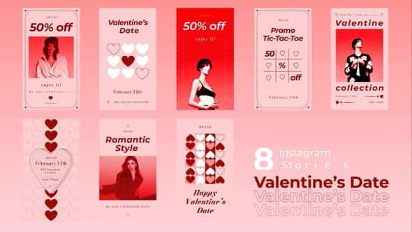 Valentines Day Sale Instagram Stories - VideoHive 35852124
