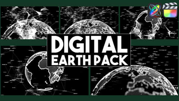Digital Earth Pack - VideoHive 44561886