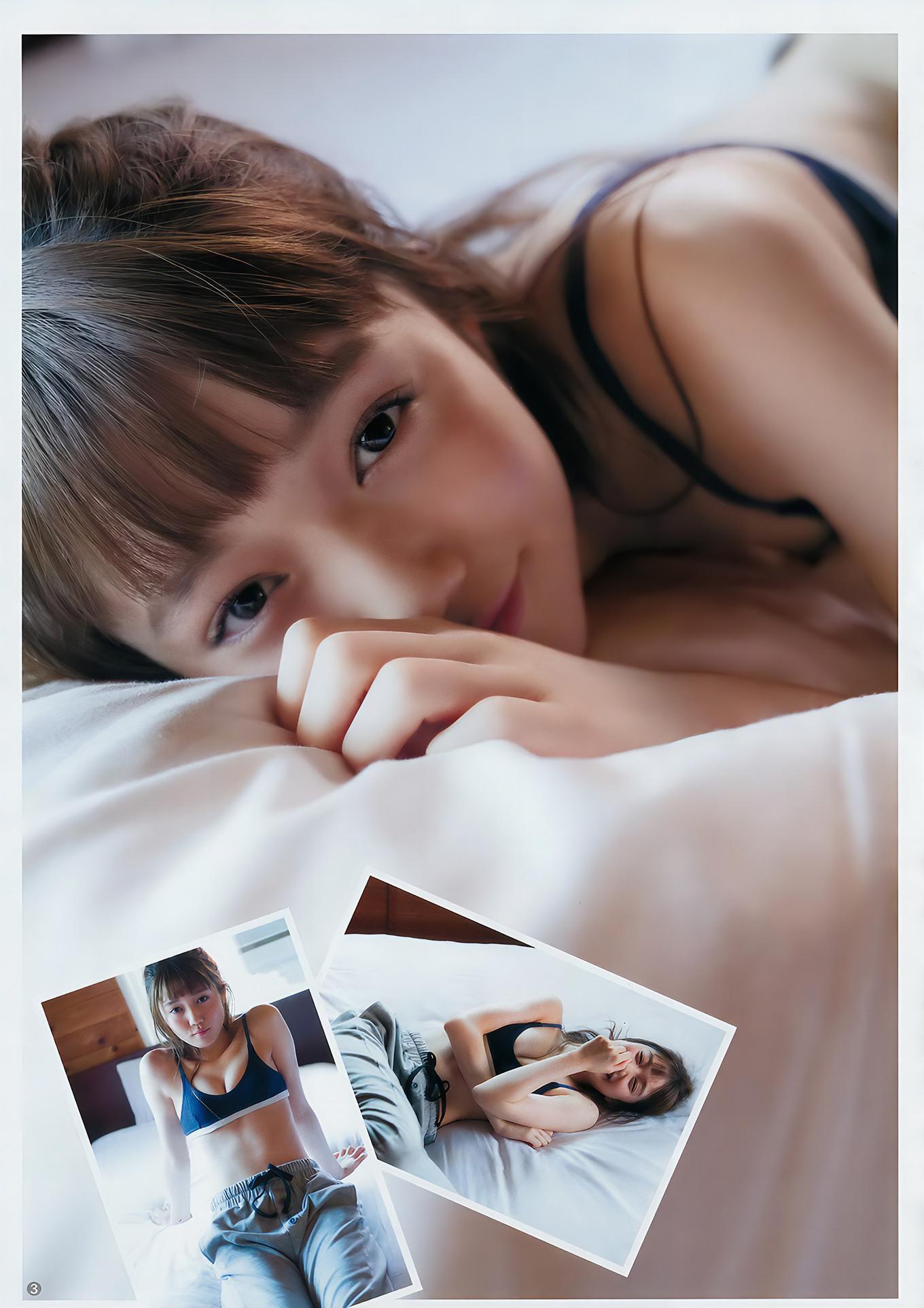 松川菜々花・アンジェラ芽衣・竹内愛紗・松下玲緒菜, Young Jump 2017 No.45 (ヤングジャンプ 2017年45号)(4)