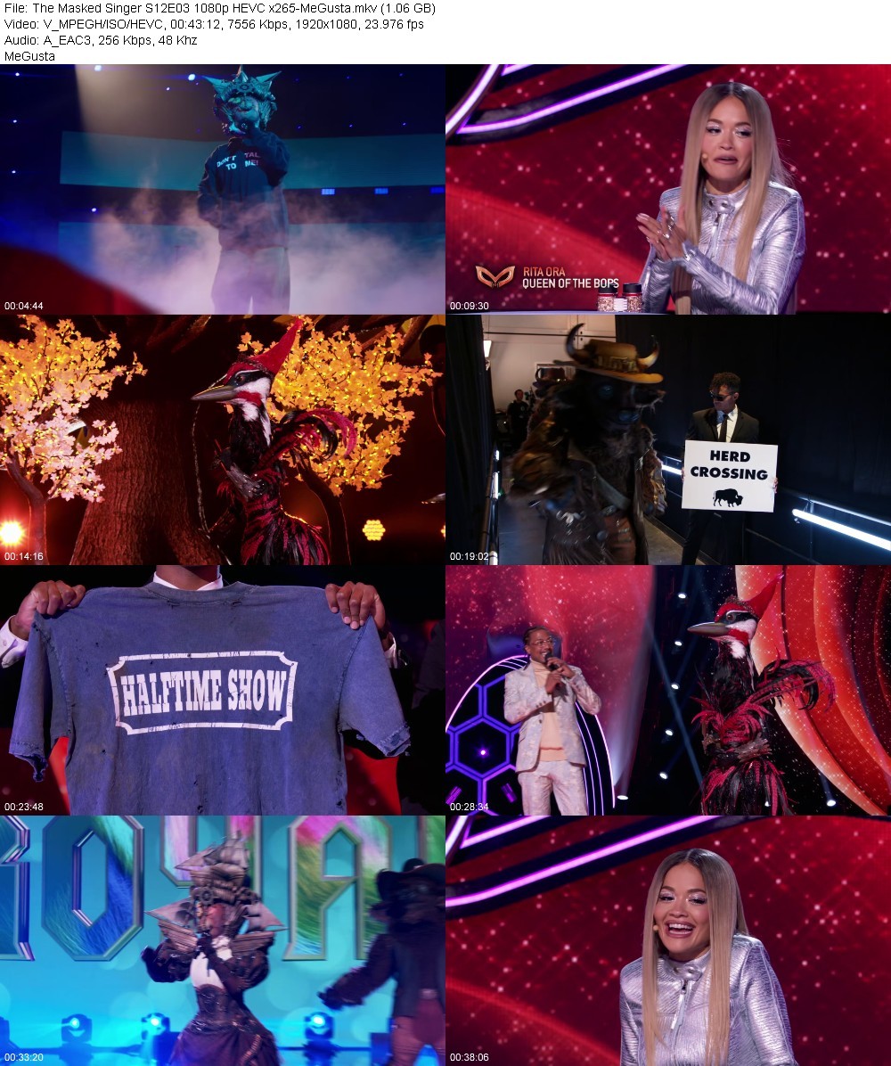 The Masked Singer S12E03 1080p HEVC x265-MeGusta
