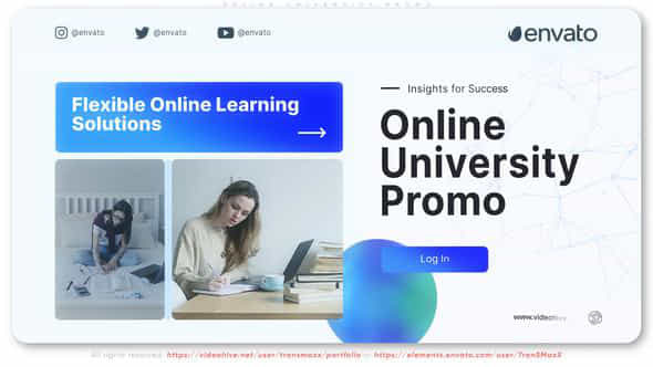 Online University Promo - VideoHive 46874611