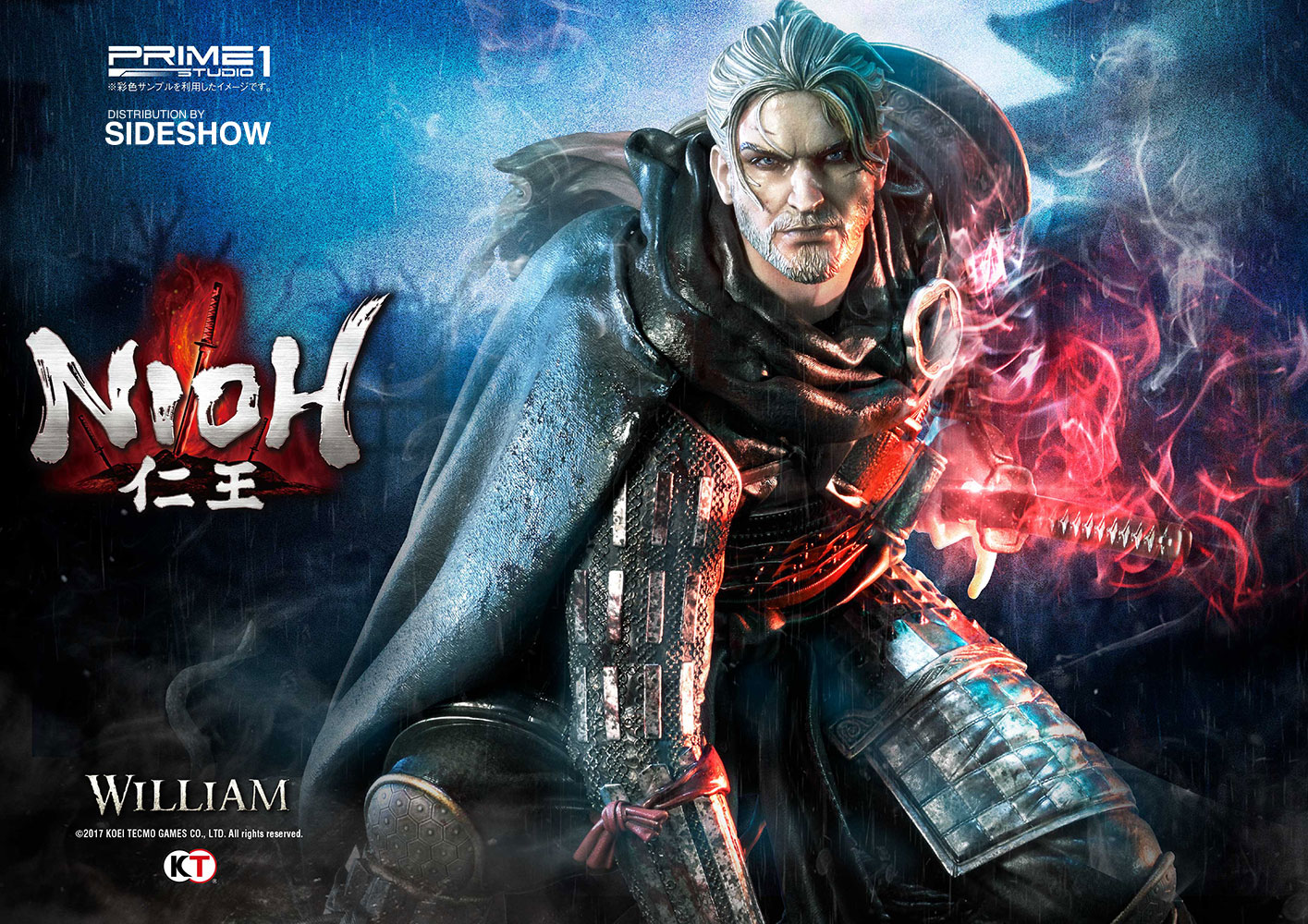 Nioh : William Statue (PS4) (Prime 1 Studio / SideShow) G1CNdwtB_o