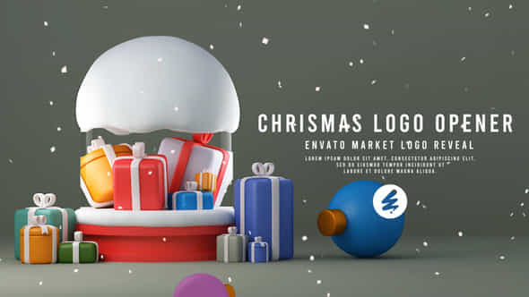 Christmas Logo Reveal - VideoHive 55433806