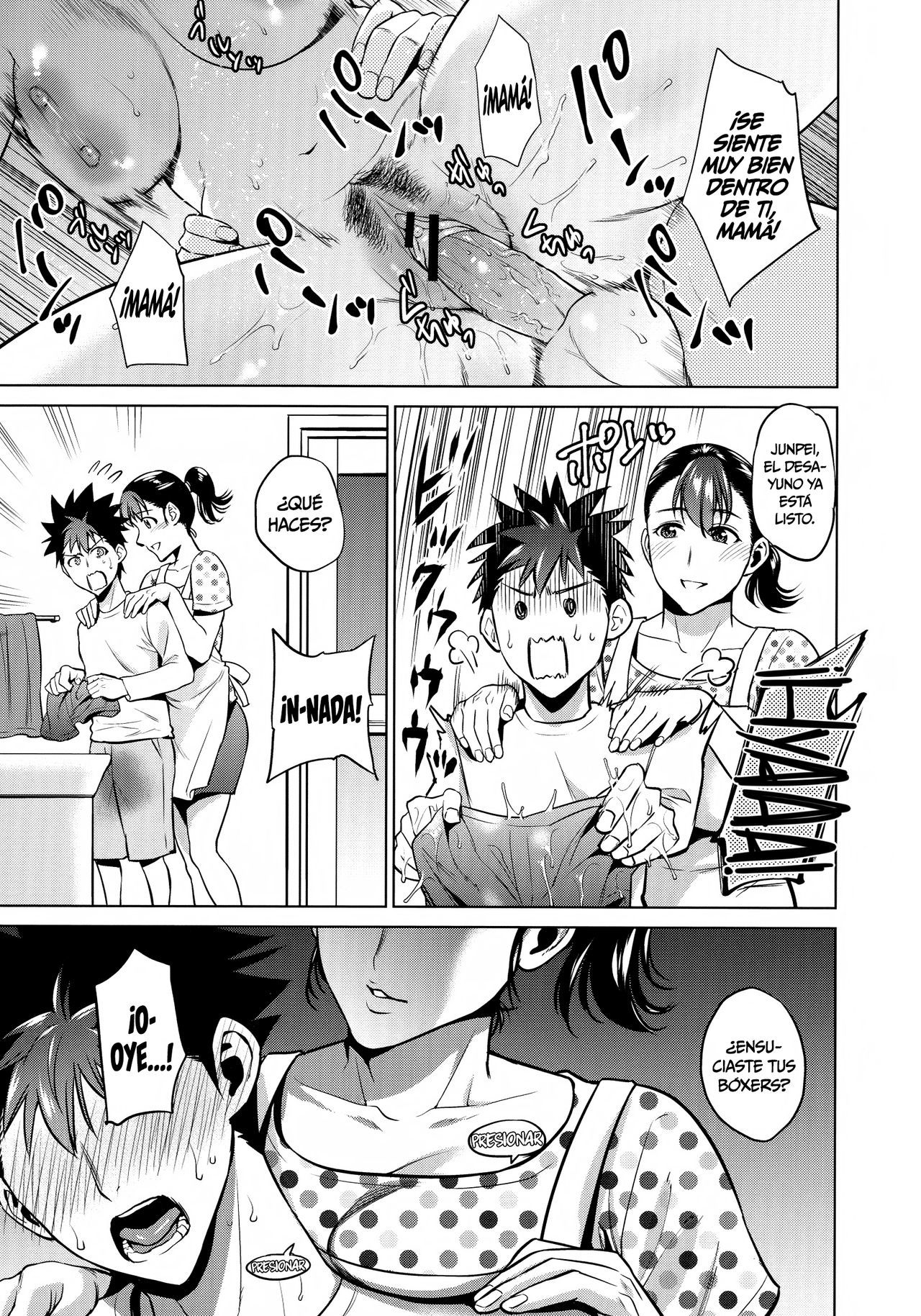 [Natsu no Oyatsu] Haha to Majiwaru Hi  El día que me conecté con mamá [Spanish] [K.A. Works]