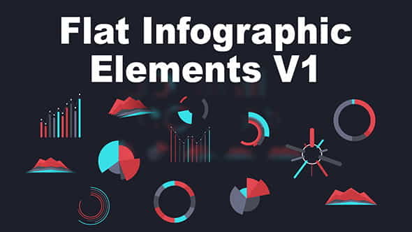 Flat Infographic Elements V1 - VideoHive 5046616