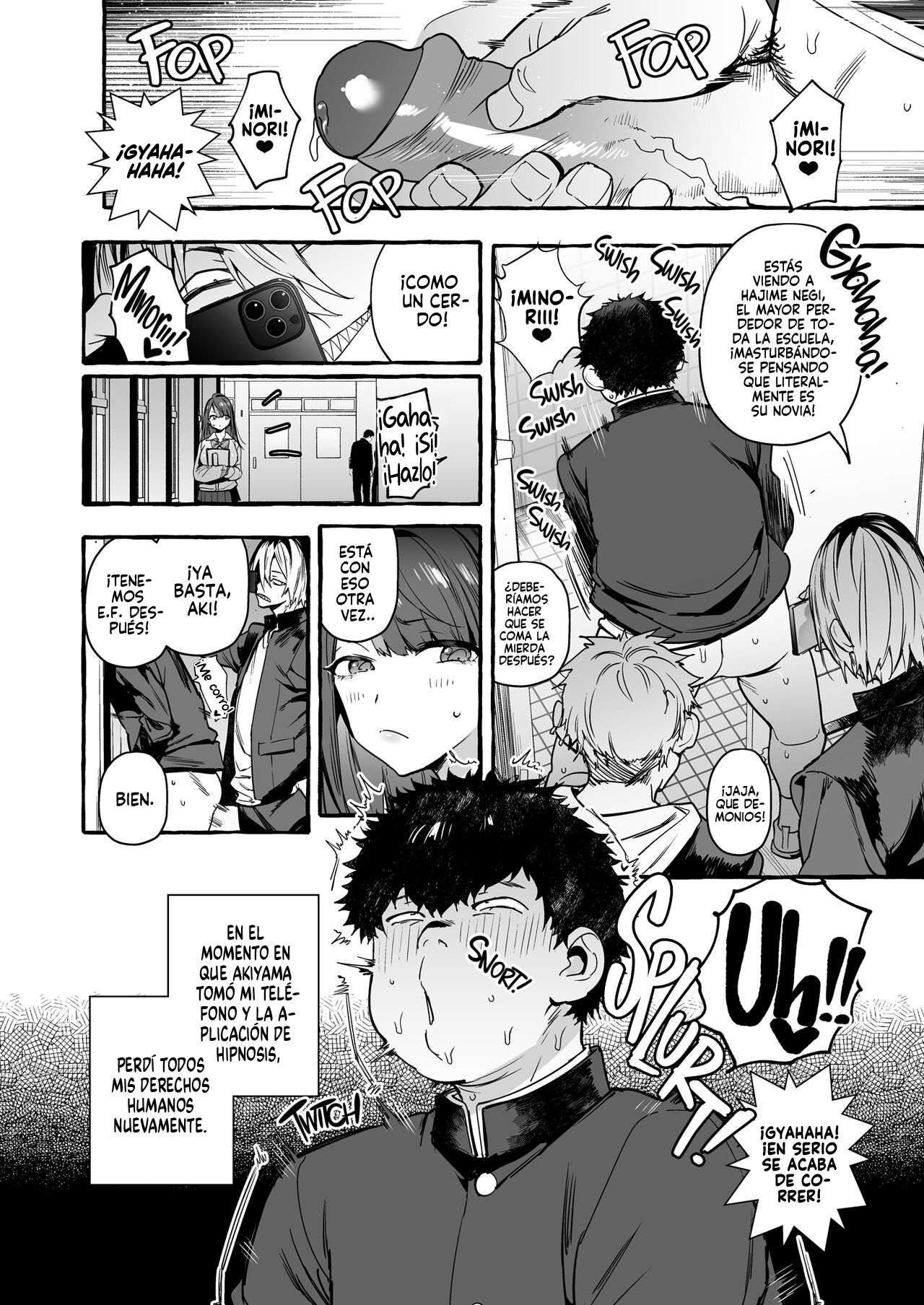 [Hibon (Itami)] Saimin NTR Oyako  Hypnosis Netorare 2.0 Mother and Daughter [Spanish] [Shiirori] [Decensored]