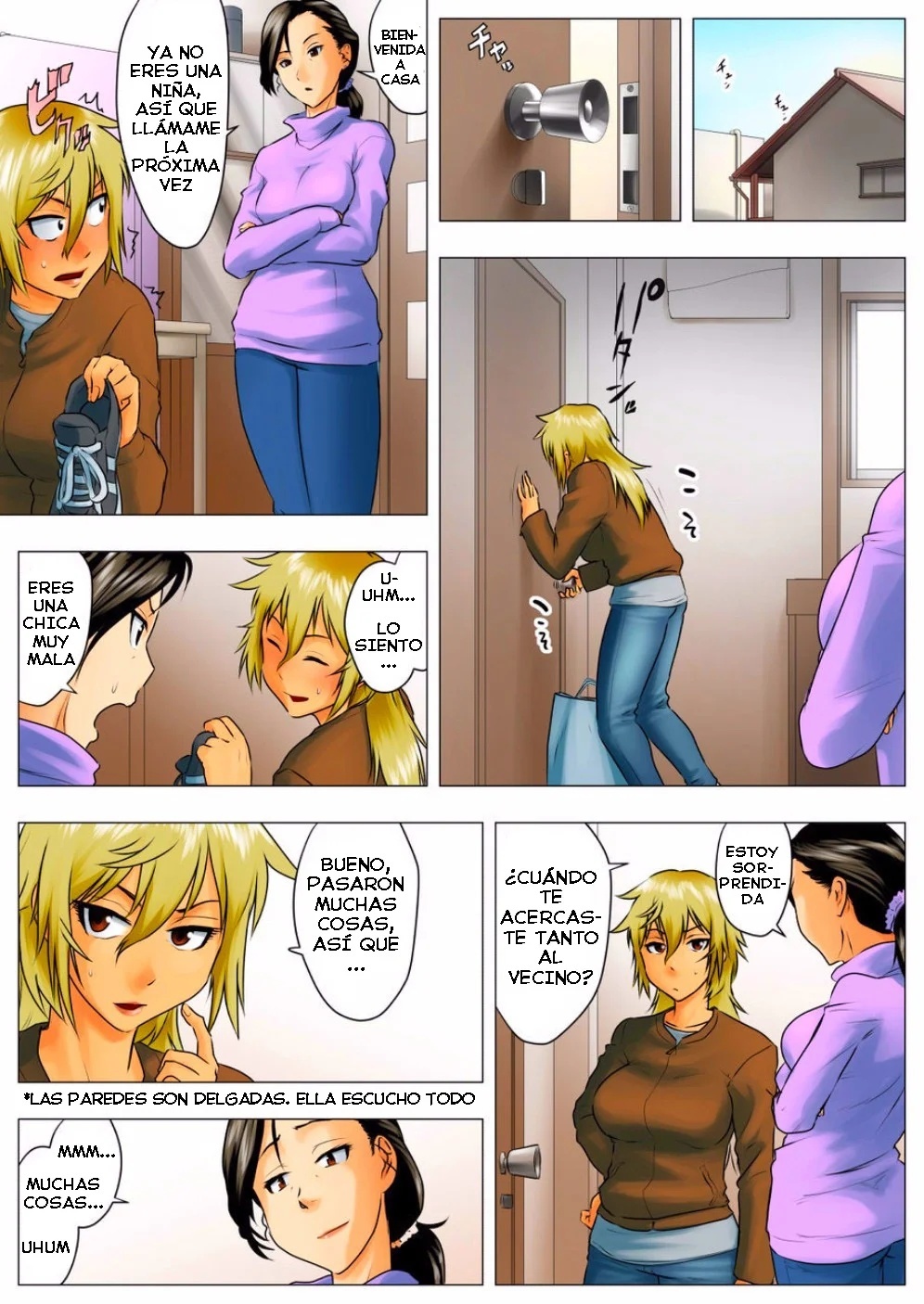 MI PELIGROSA VECINA RUBIA EN REALIDAD ERA VIRGEN (YUKA ch1) - 41