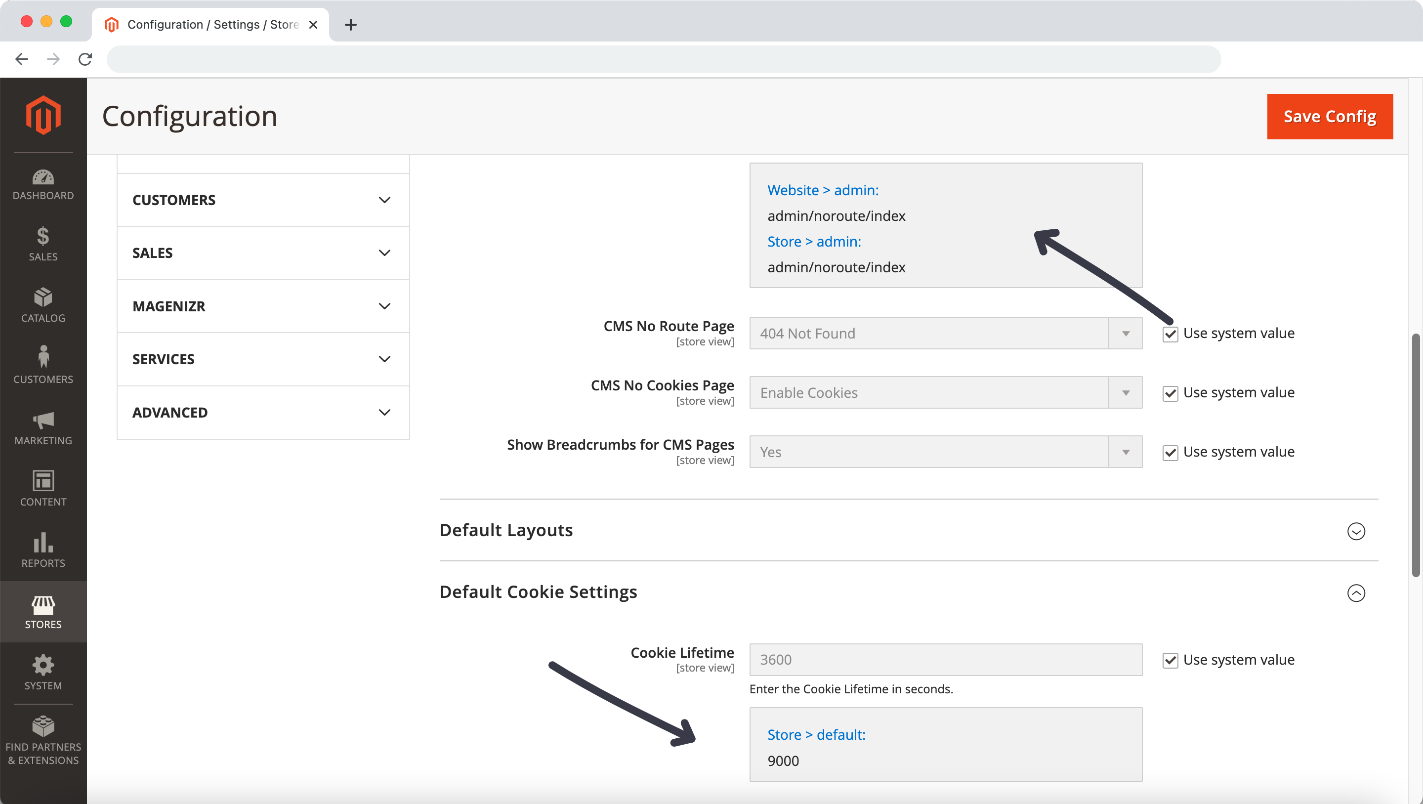 Magenizr ScopeInfo - Backend