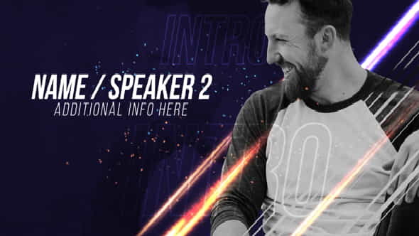 Speakers Intro - VideoHive 20214300