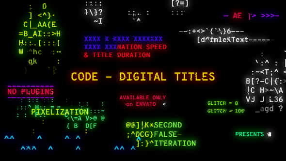 Code - Digital Titles - VideoHive 22939244