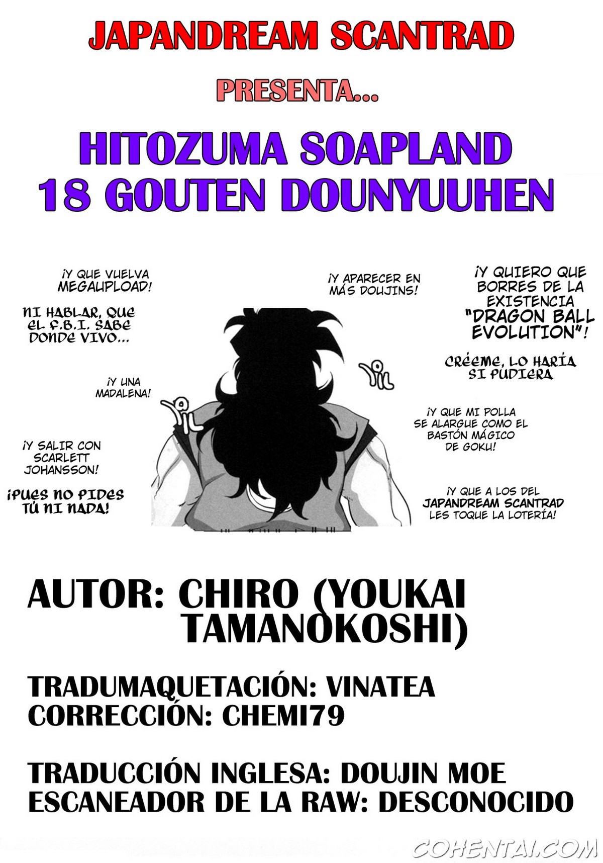 Hitozuma Soapland 18-Gou Ten Dounyuu-hen (Dragon Ball Z) xxx comics manga porno doujin hentai español sexo 