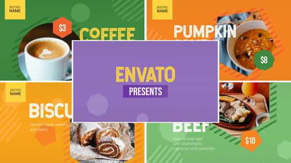Food Menu After Effects - VideoHive 30592746