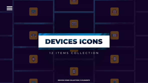 Devices Icons - VideoHive 41627523