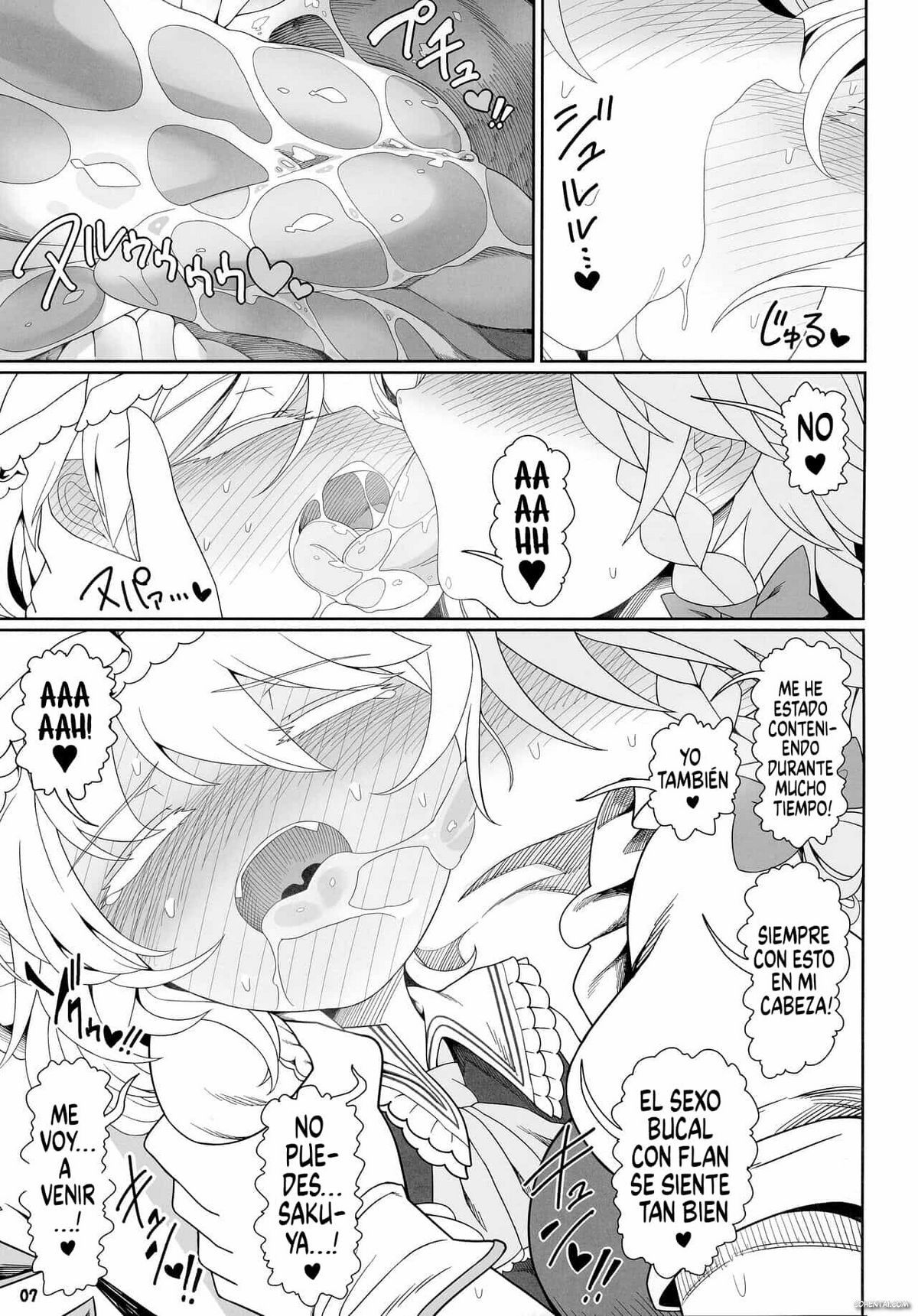 Futarikiri no Orusuban (Touhou Project) xxx comics manga porno doujin hentai español sexo 