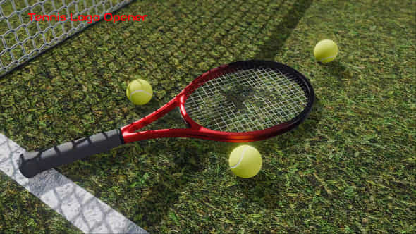 Tennis Logo Opener - VideoHive 59281627