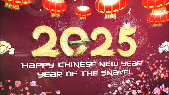 Chinese New Year Celebration 2025 After Effects - VideoHive 56333739