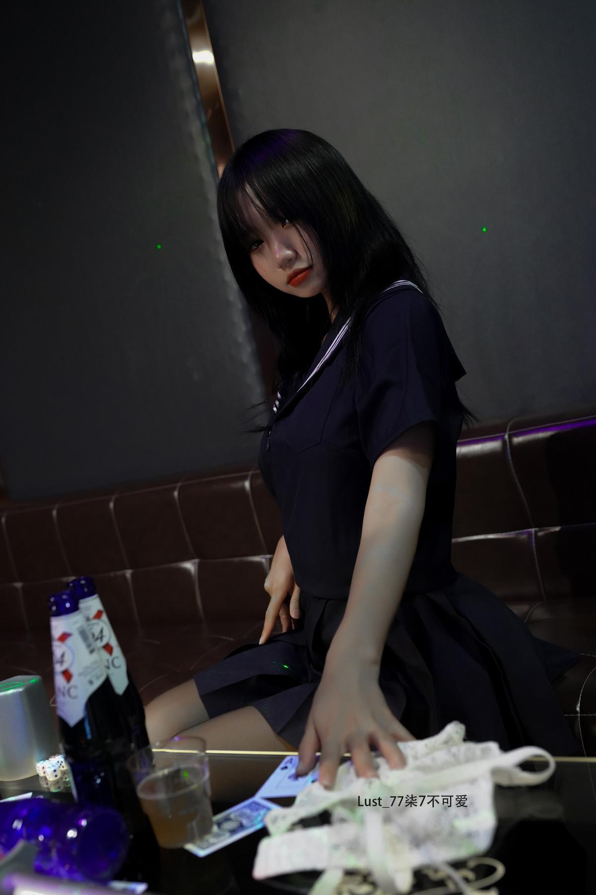 Cosplay 柒柒要乖哦 反差JK少女 Set.03(37)