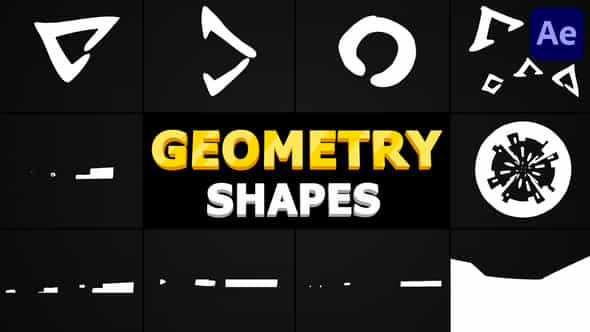 Geometry Shapes Pack - VideoHive 37560531