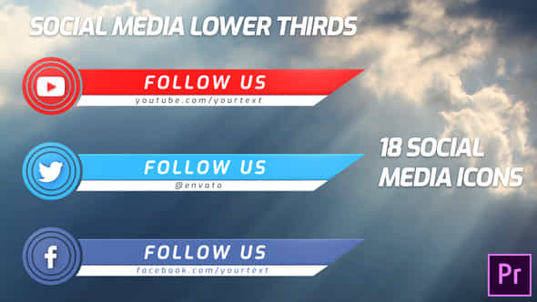 Social Media Lower - VideoHive 28672398