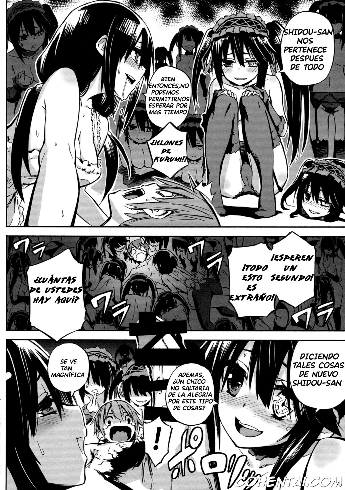 Oshokuji Kurumi-san (Date A Live) xxx comics manga porno doujin hentai español sexo 