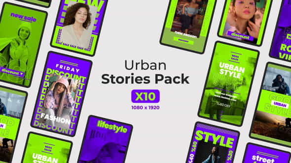 Urban Stories - VideoHive 35838827