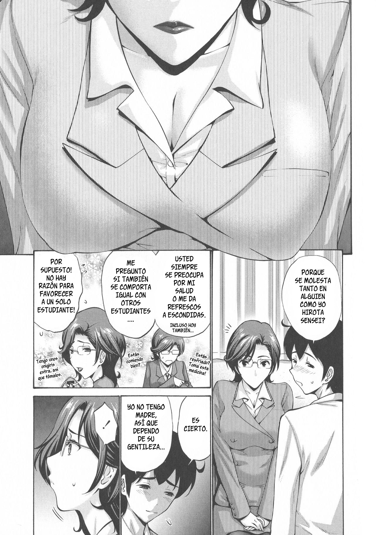 [Nishikawa Kou] Skinship Kajou Zenpen _ Relación excesivamente cercana - Parte 1 (Tomodachi no Haha wa Boku no Mono) [Spanis