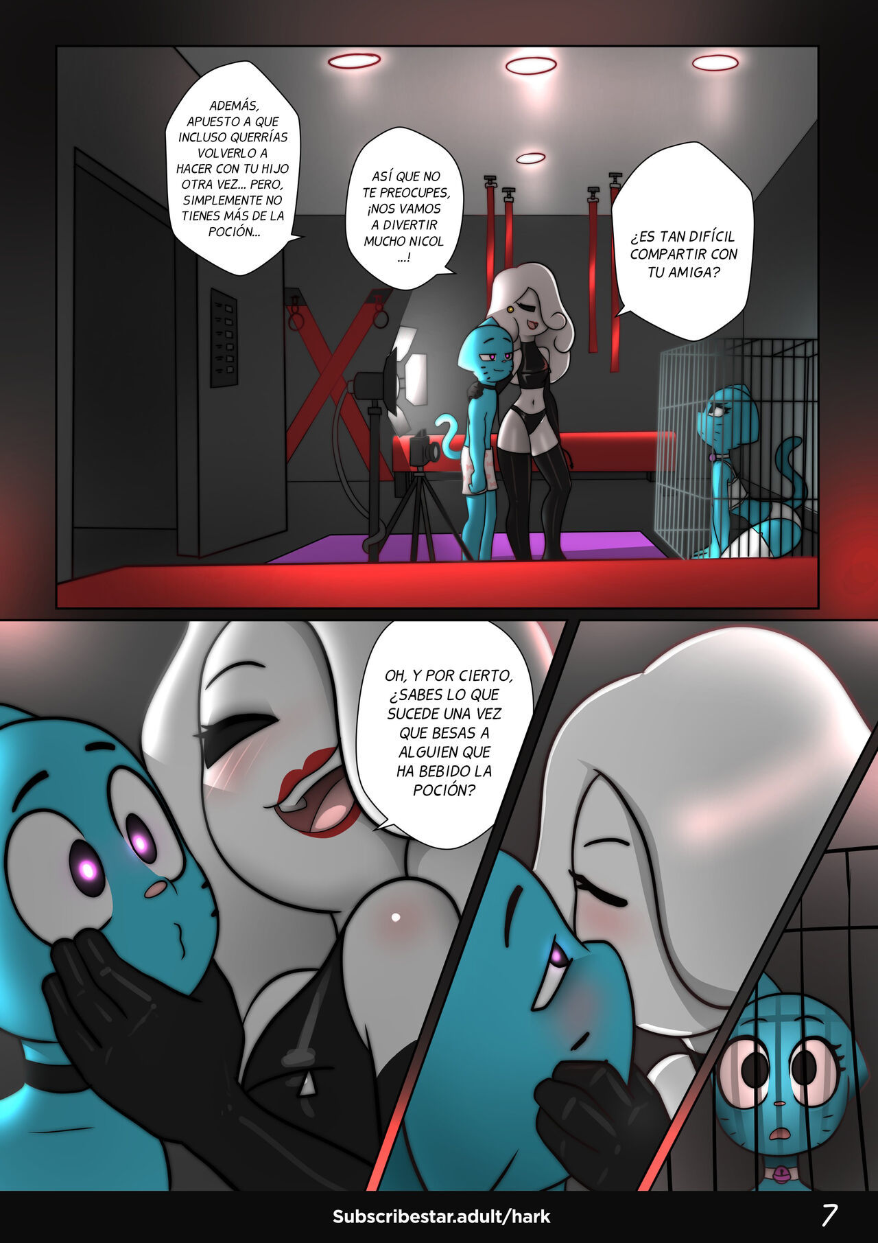 [Hark Art] The Amazing Surprise 2 (The Amazing World of Gumball) (Ongoing) [Spanish] [Kamus2001]
