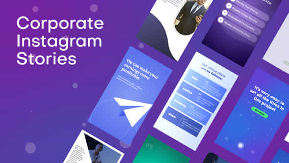 Corporate Instagram Stories - VideoHive 44321131